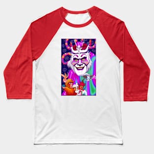 Cosmic Krampus Baseball T-Shirt